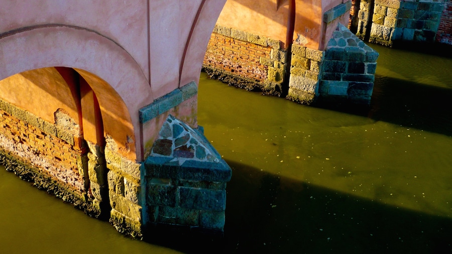 Castiglione della Pescaia featuring a bridge