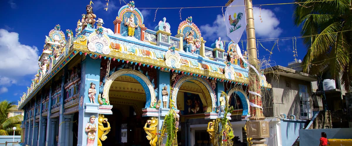 Grand Bay showing religious elements and a temple or place of worship