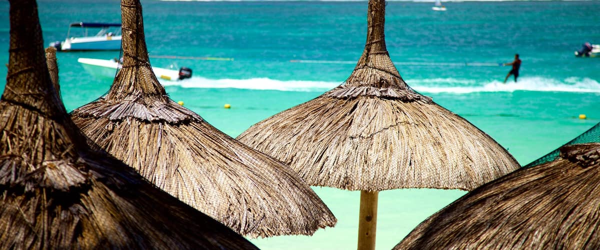 Belle Mare featuring general coastal views and a luxury hotel or resort