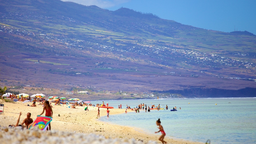 La Saline Les Bains featuring a beach