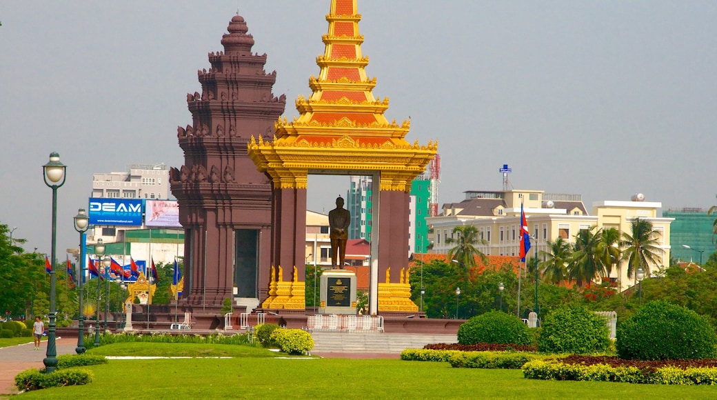 Cambodge montrant un parc et un monument
