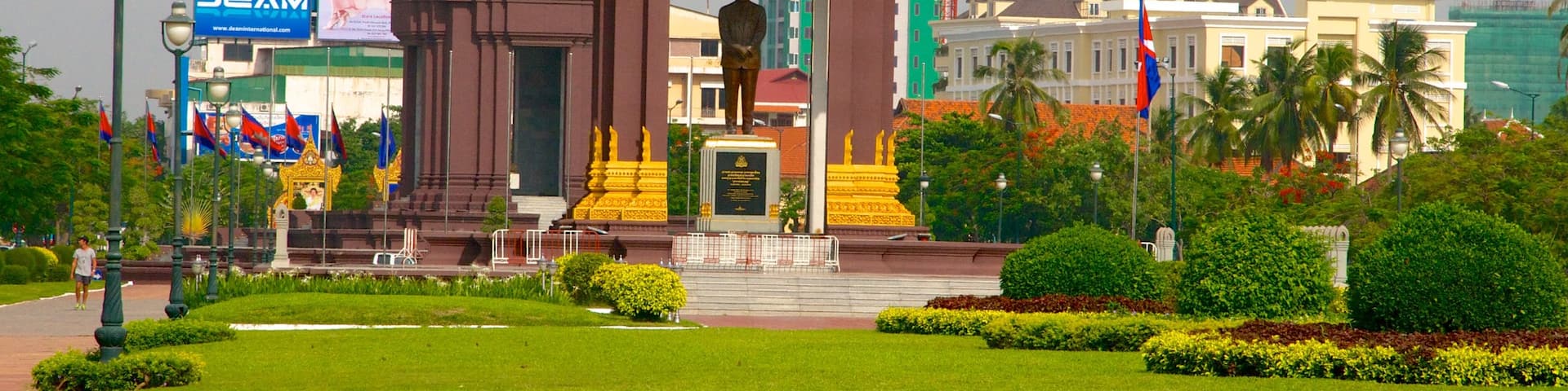 Cambodia featuring a park and a monument