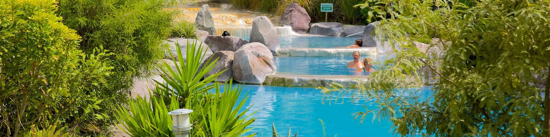 Wairakei which includes a hot spring