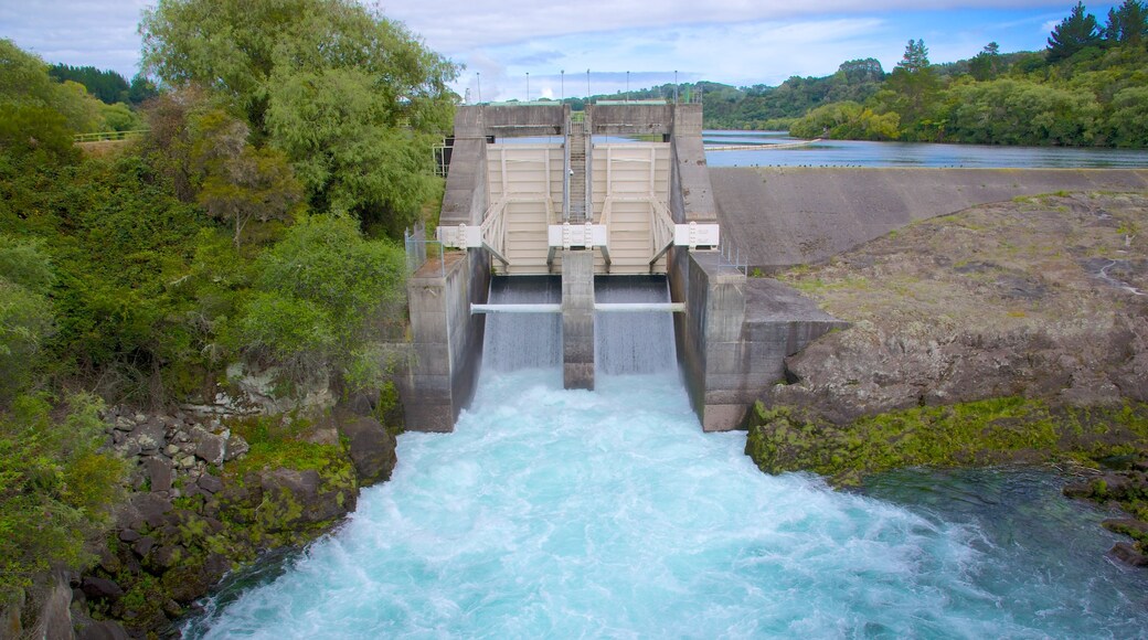Aratiatia Rapids ofreciendo rápidos