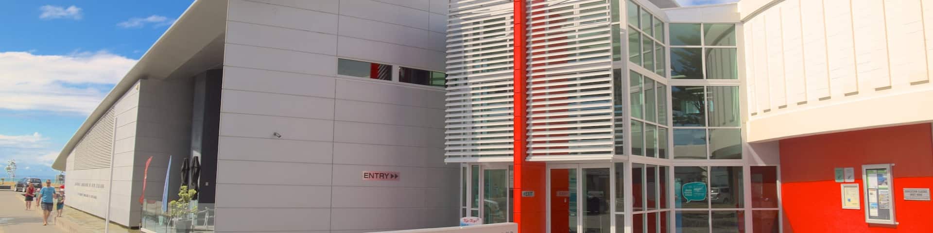 Aquarium national de Nouvelle-Zélande montrant vie marine