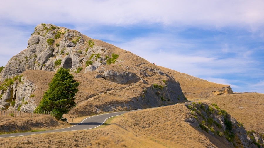 Te Mata Peak que incluye montañas