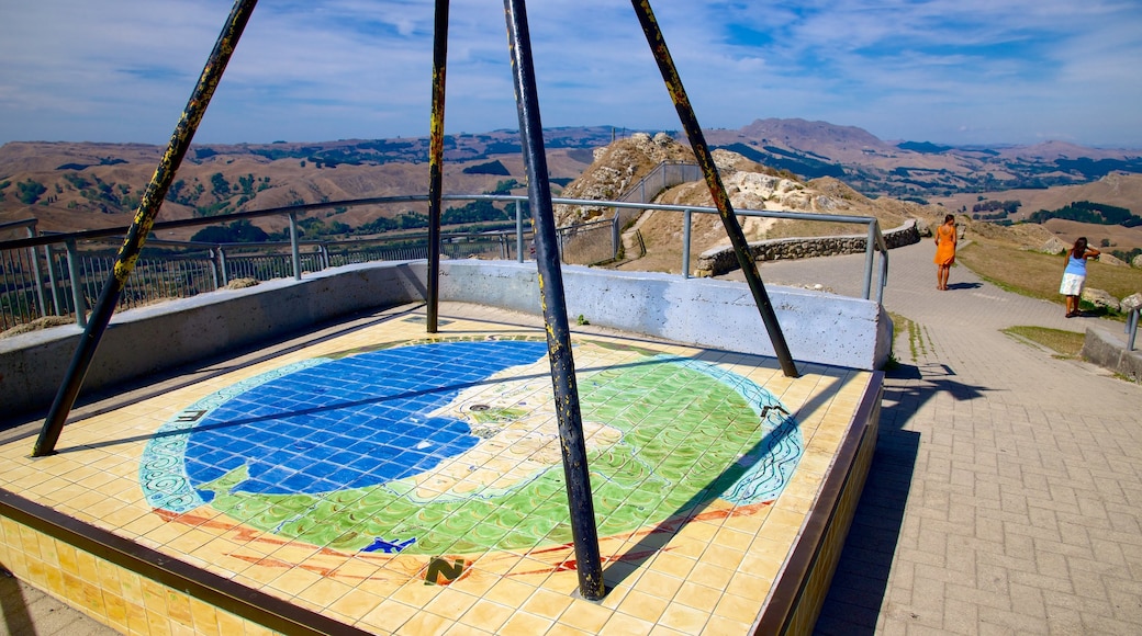 Te Mata Peak showing landscape views and views