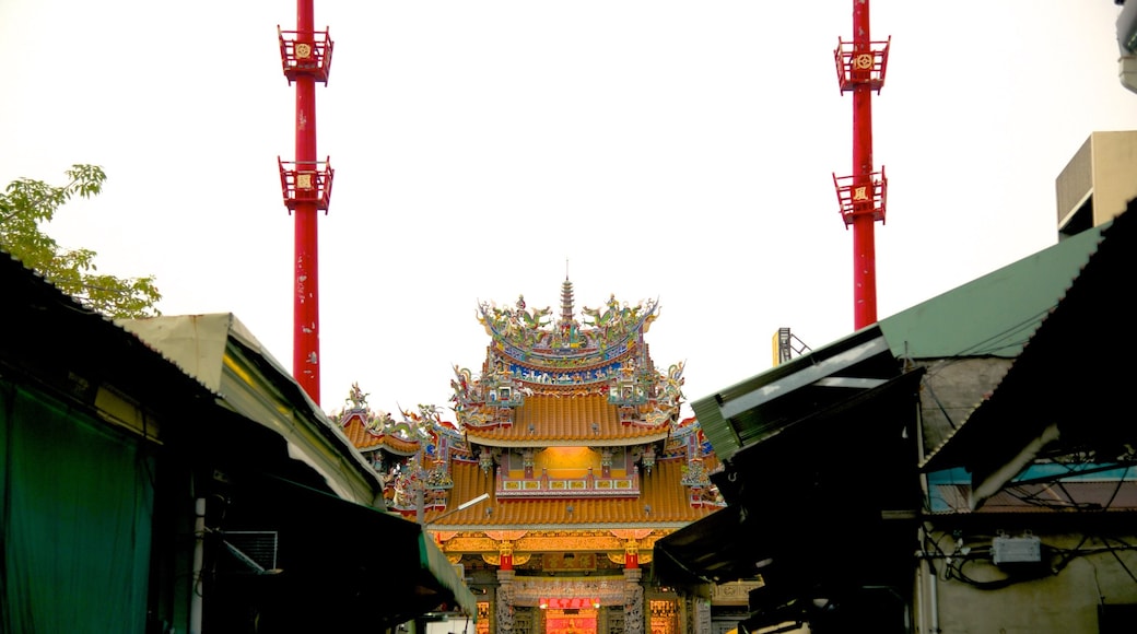 Tainan mit einem Tempel oder Andachtsstätte