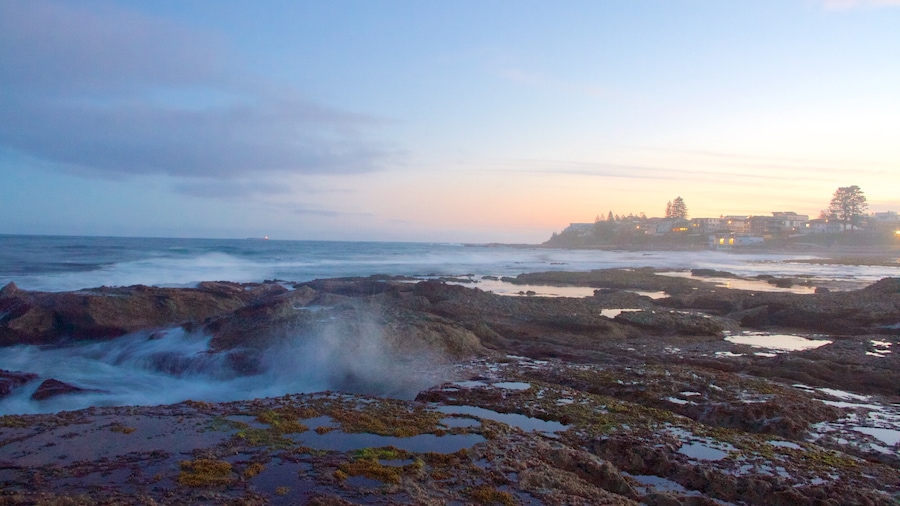 The Entrance showing rugged coastline