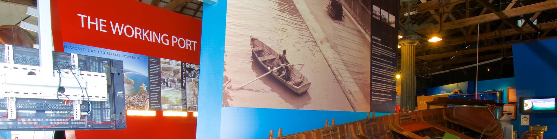 Newcastle showing interior views