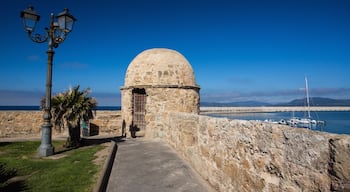 Alghero ofreciendo vistas de una costa