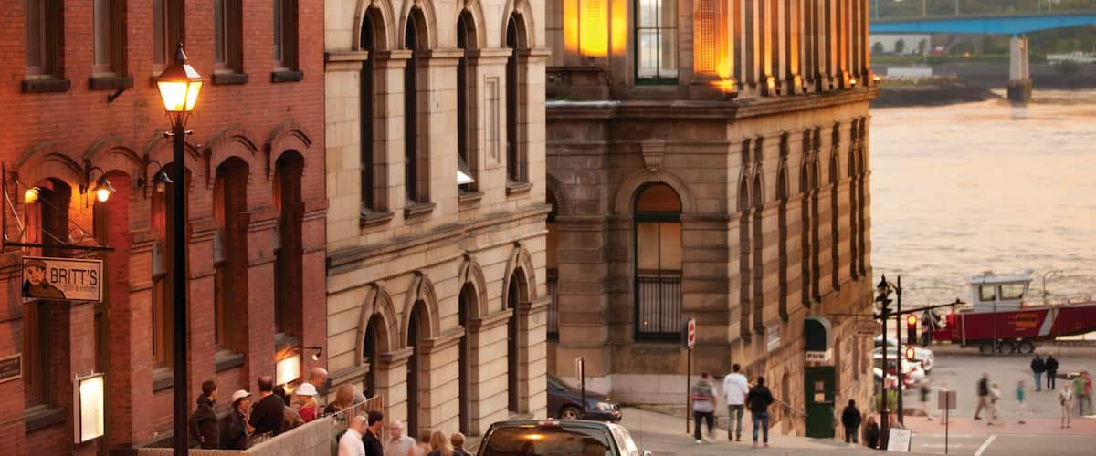 Saint John which includes street scenes and heritage architecture