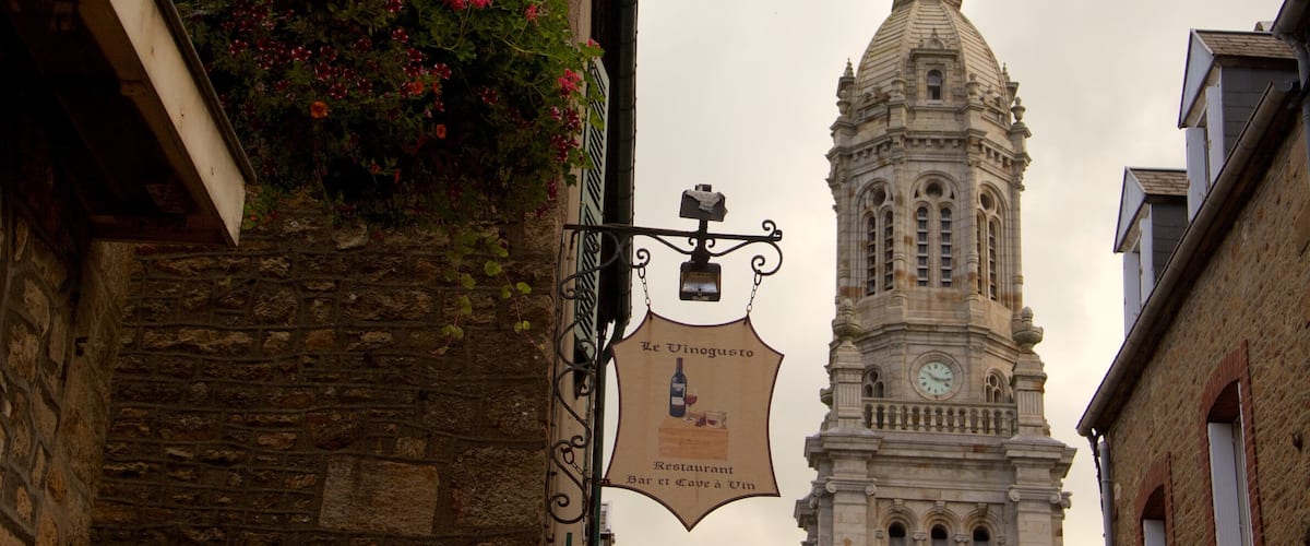 St. Gervais Basilica which includes heritage architecture and heritage elements