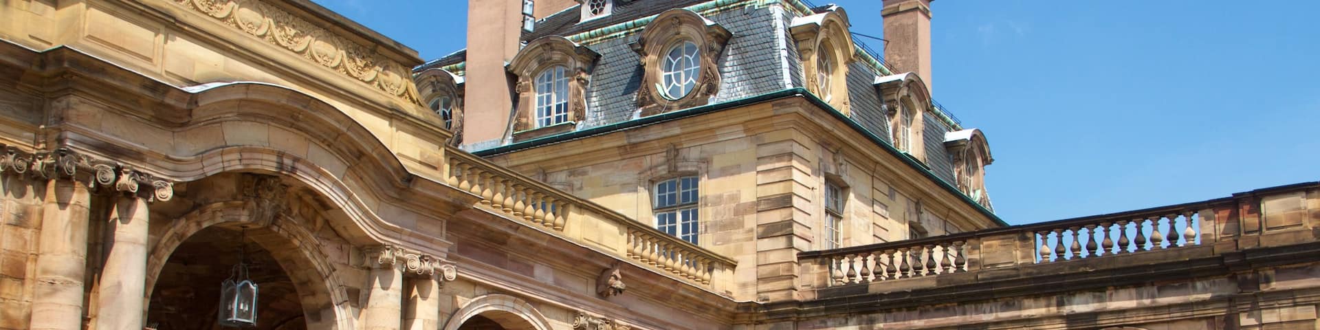 Rohan Palace which includes heritage elements
