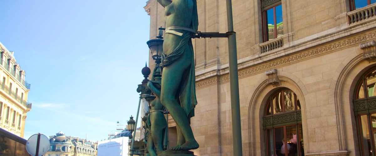 Paris mettant en vedette patrimoine historique et statue ou sculpture