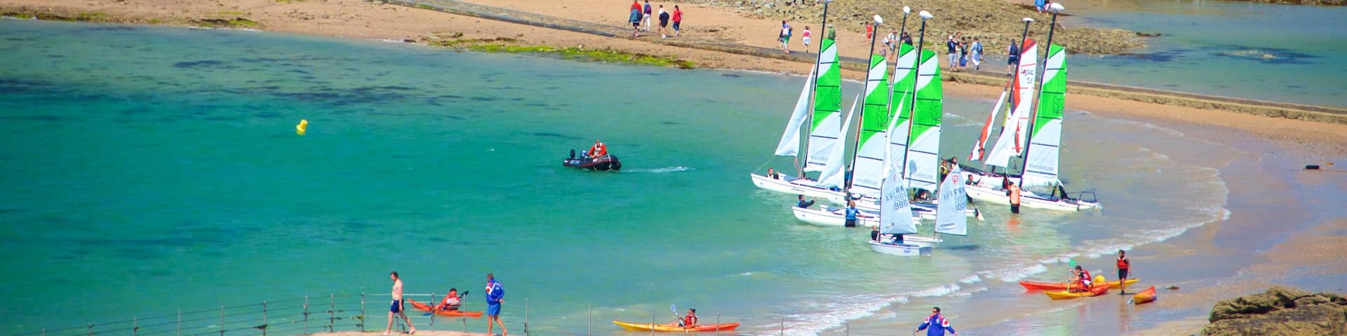 Grand Be featuring general coastal views, sailing and a bay or harbor