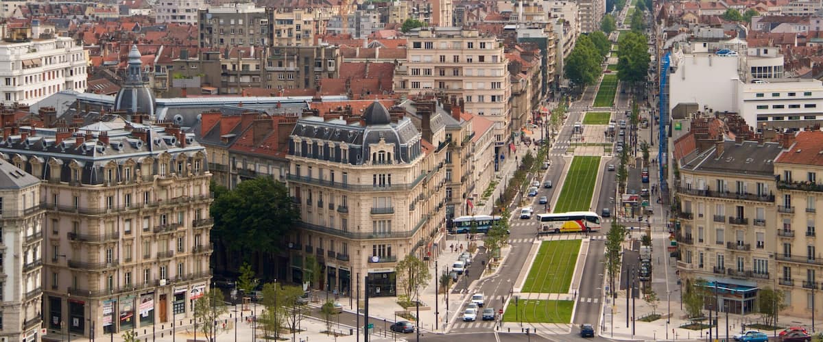 Grenoble inclusief een stad