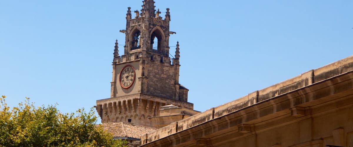 Aviñón, Vaucluse mostrando patrimonio de arquitectura y elementos del patrimonio