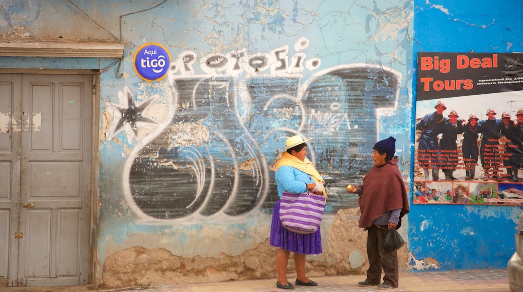 Potosí y también un pequeño grupo de personas