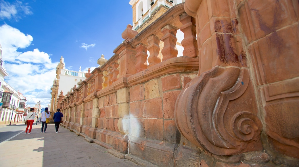Sucre Cathedral 表示 遺跡・遺産
