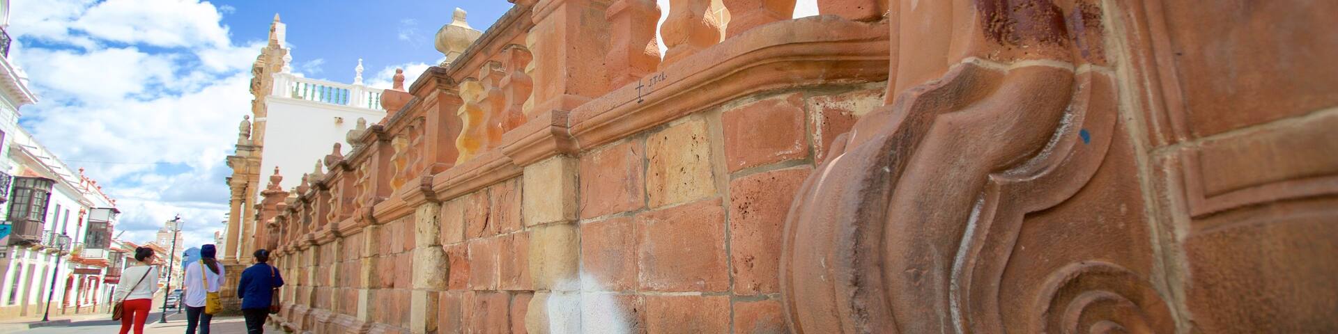 Sucre Cathedral featuring heritage elements