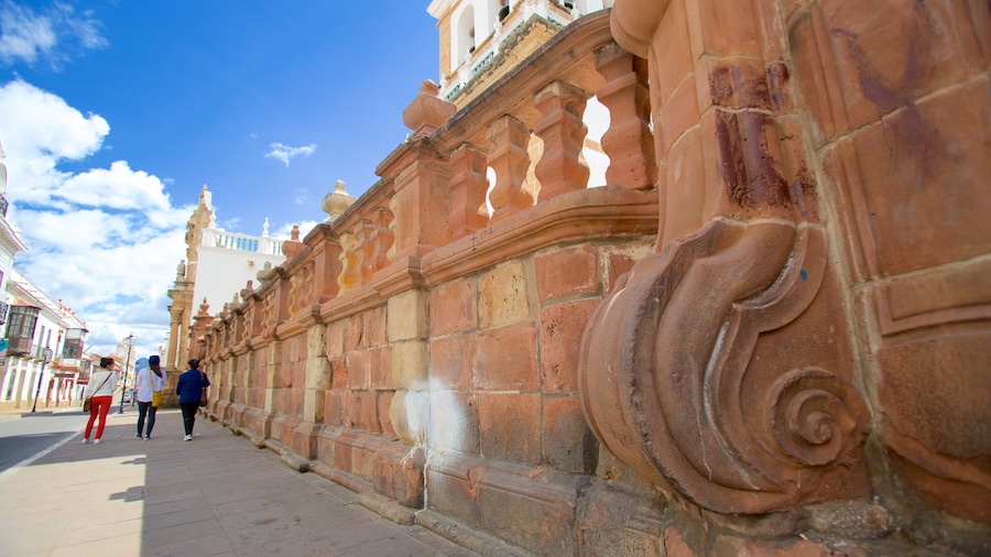 Sucre Cathedral featuring heritage elements