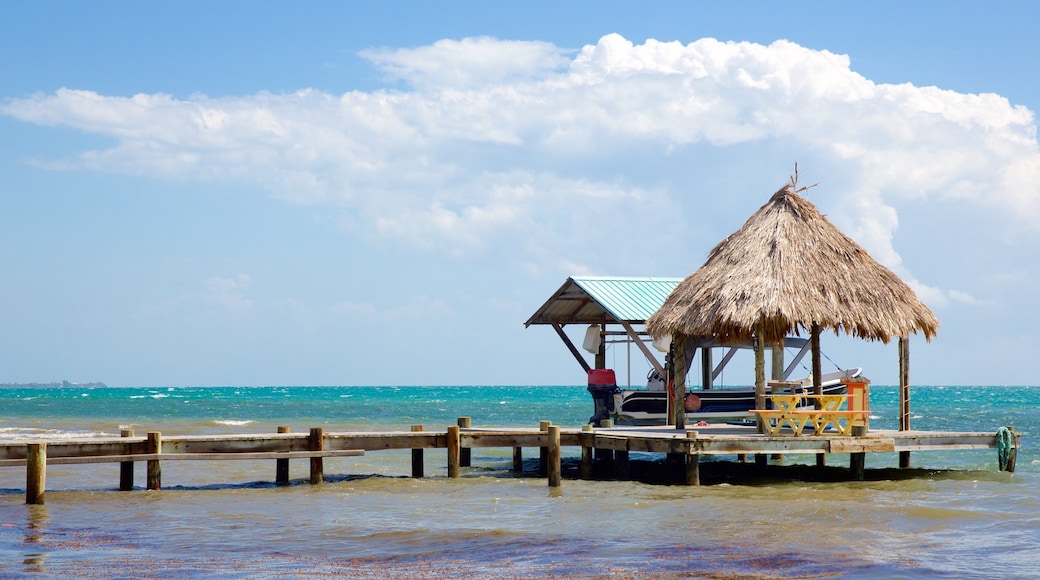 Maya Beach which includes general coastal views and tropical scenes