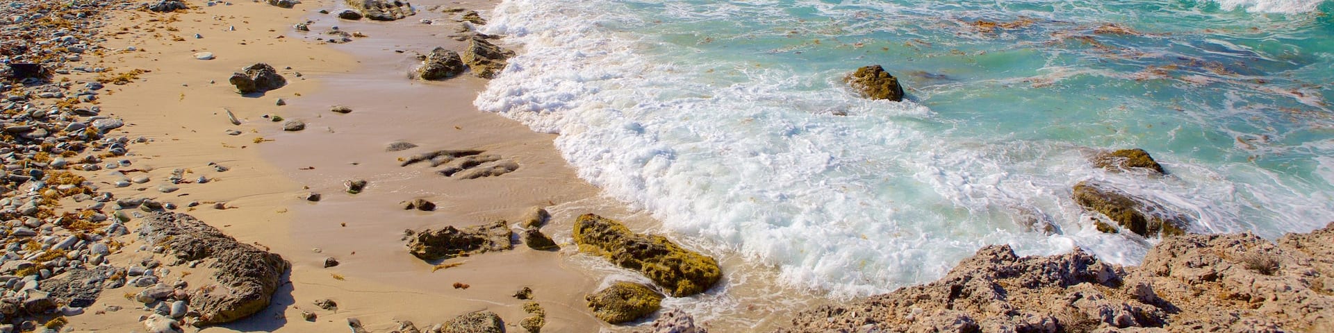 Druif Beach featuring rugged coastline