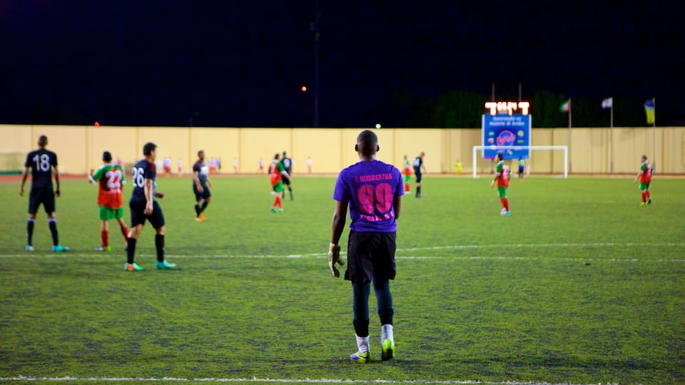 Oranjestad que incluye un evento deportivo y también un hombre