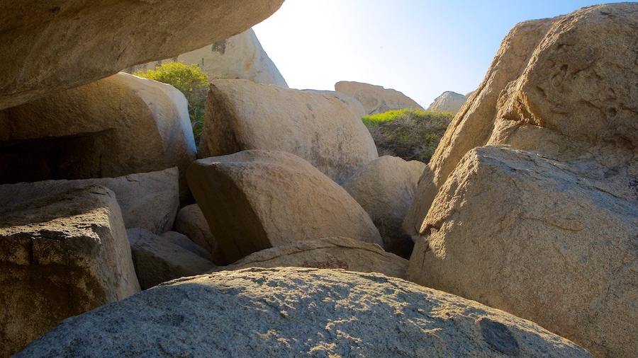 Ayo Rock Formations showing a gorge or canyon
