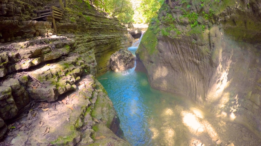 27 Charcos showing a river or creek and a gorge or canyon