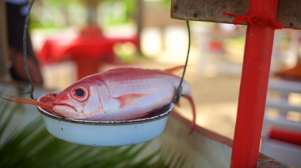 Las Terrenas caracterizando comida