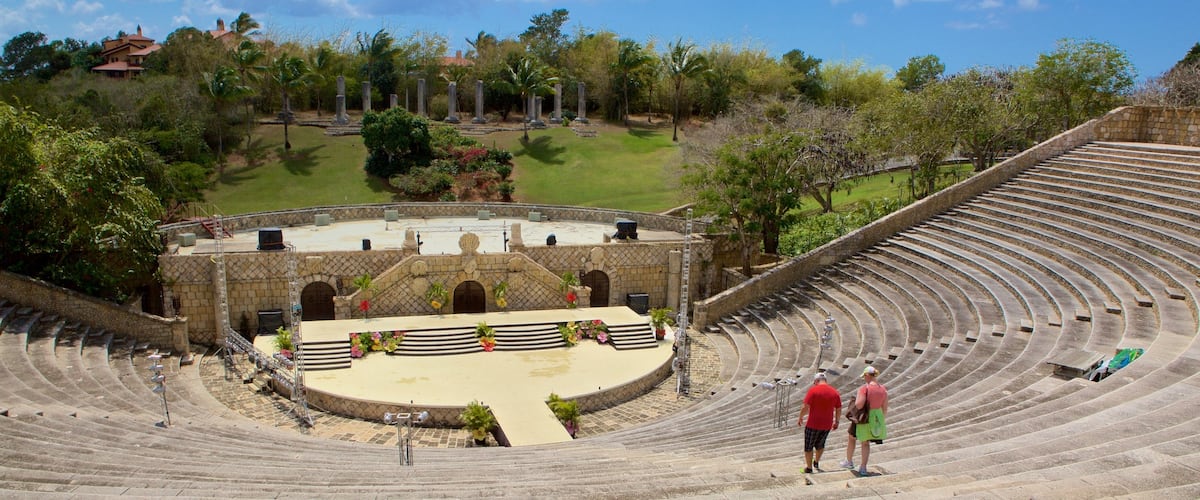 อัฒจันทร์ Altos de Chavon Amphitheater แสดง วงการละครเวที