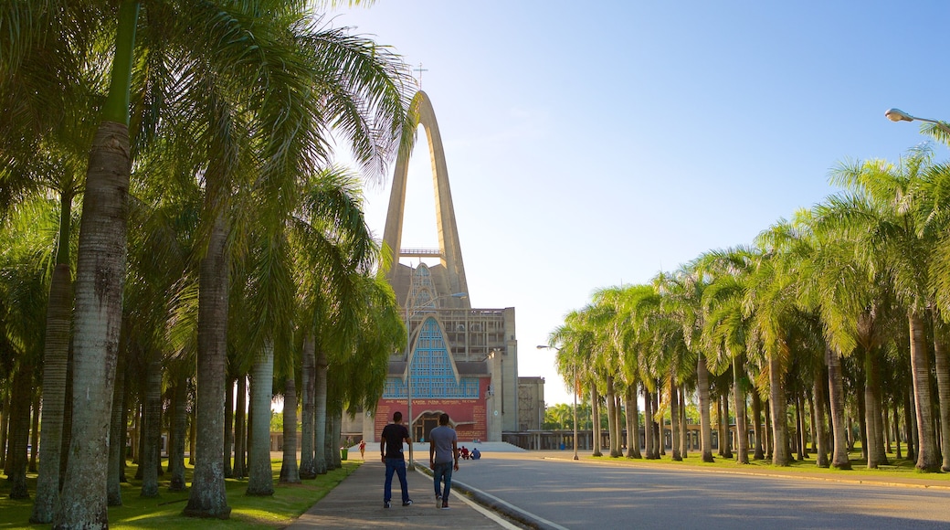 La Altagracia Cathedral featuring a church or cathedral and modern architecture