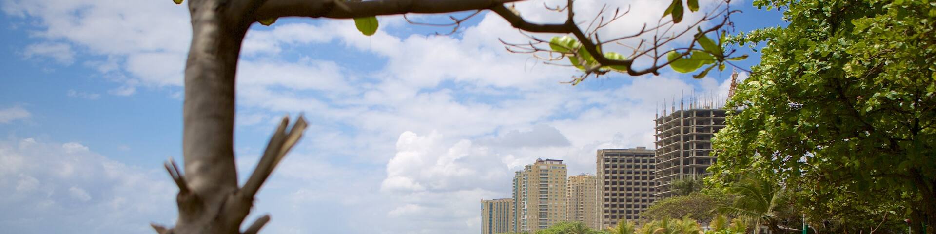 Malecon featuring a city and general coastal views