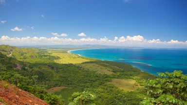 Las Terrenas qui includes vues littorales et panoramas