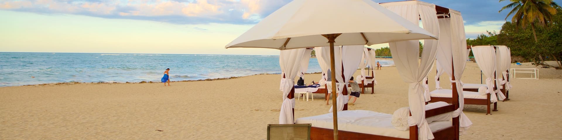 Playa Dorada showing a luxury hotel or resort and a sandy beach
