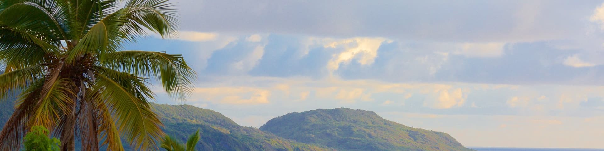 Rincon Beach featuring general coastal views and landscape views