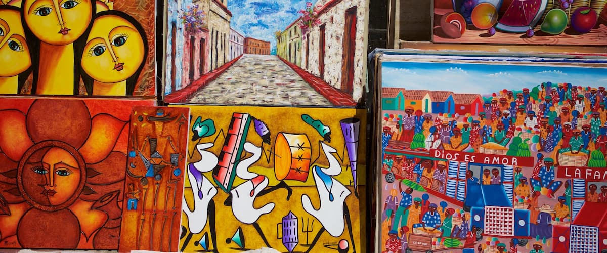 Dominican Republic which includes art
