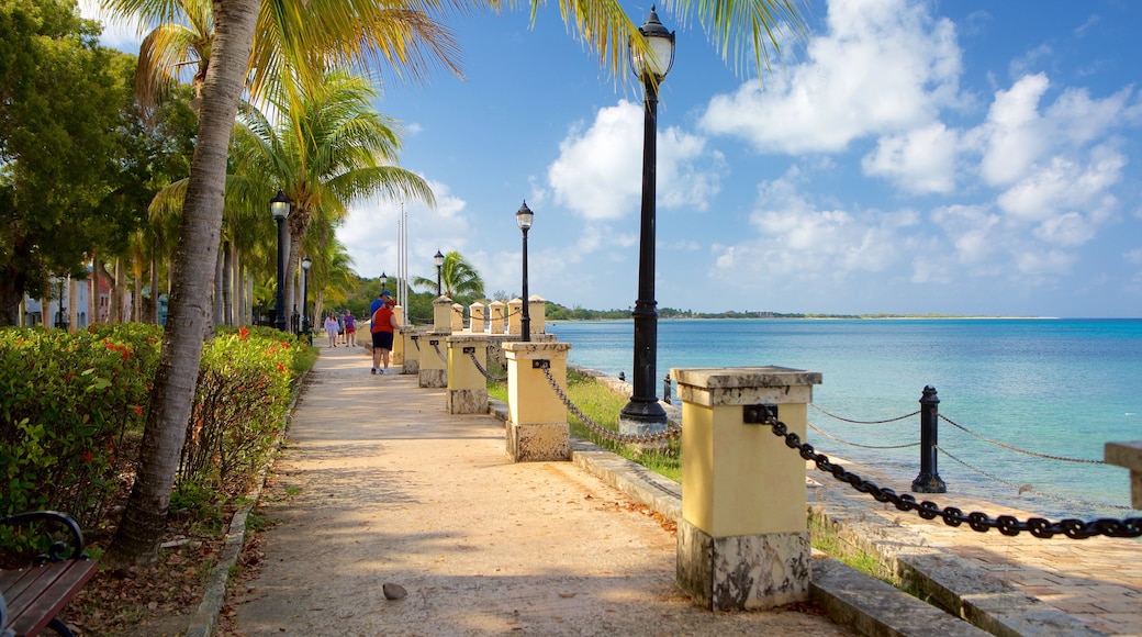 Frederiksted das einen allgemeine Küstenansicht