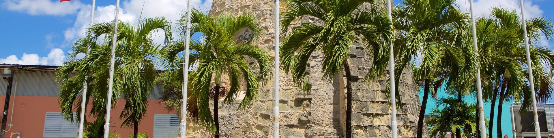 Cruzan Rum Factory welches beinhaltet Geschichtliches