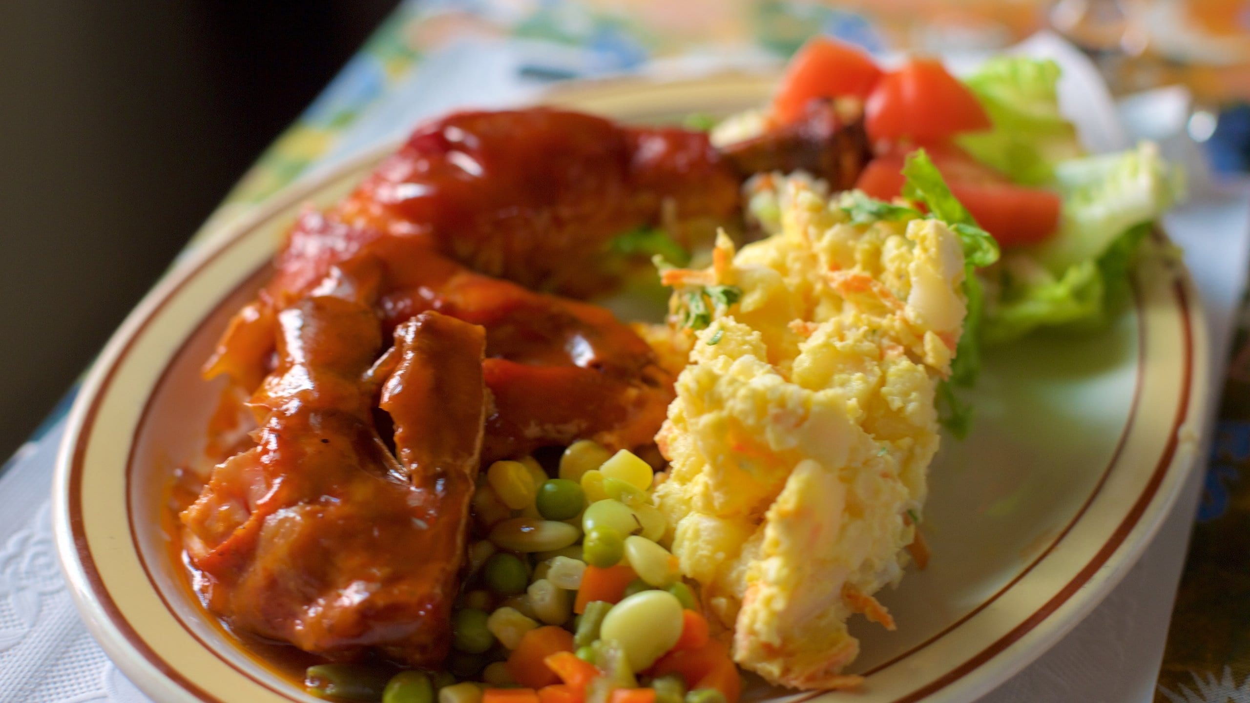 St. Croixin saari featuring ruoka