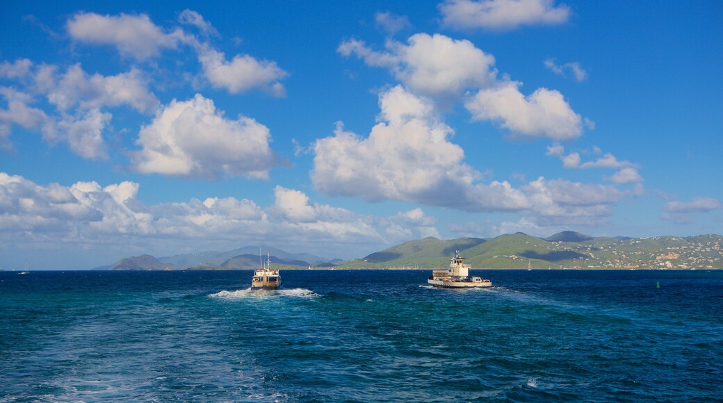 Red Hook which includes general coastal views and a ferry