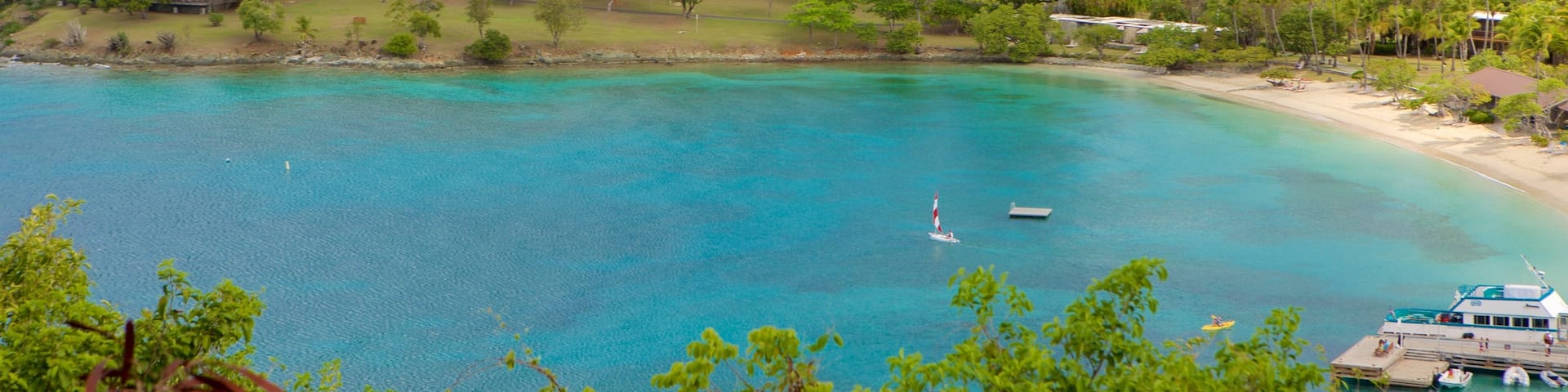 Virgin Islands National Park showing a bay or harbor