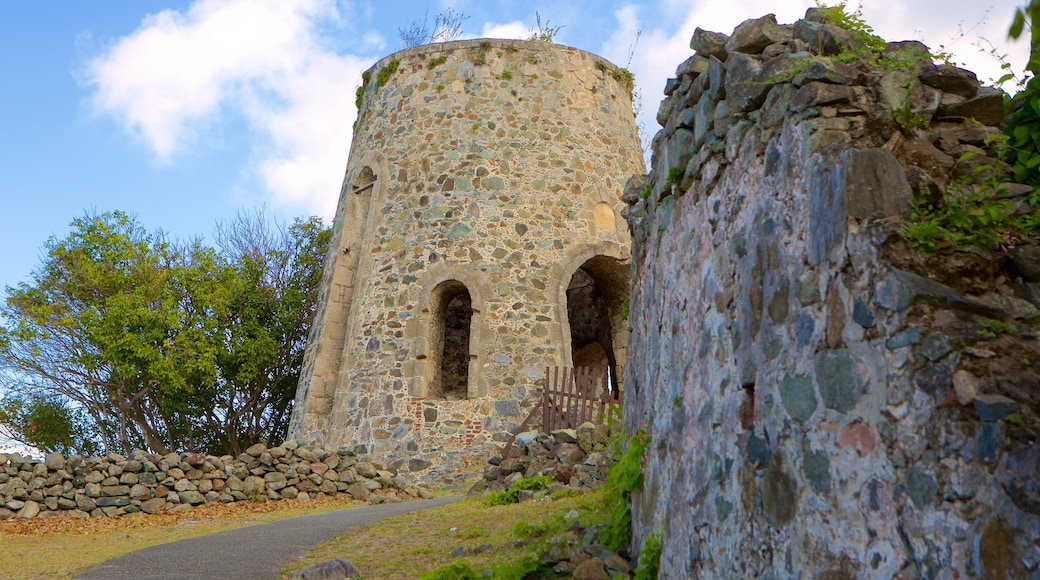 Annaberg Plantation which includes building ruins and heritage elements