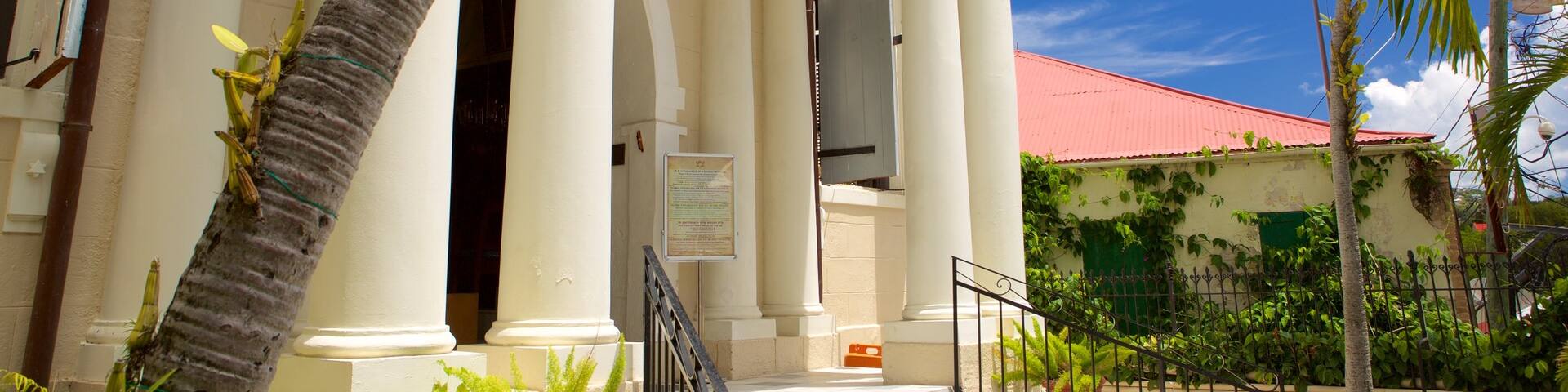 St. Thomas Synagogue which includes a church or cathedral and heritage elements