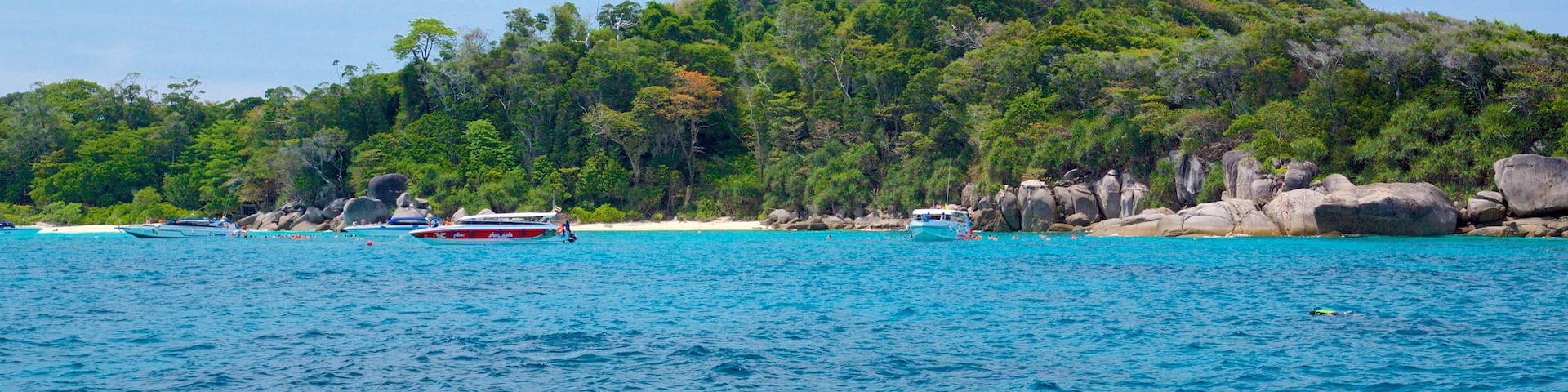 Ko Similan National Park showing general coastal views