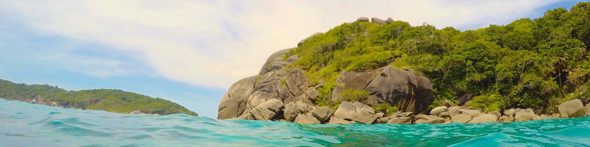 Ko Similan National Park which includes general coastal views