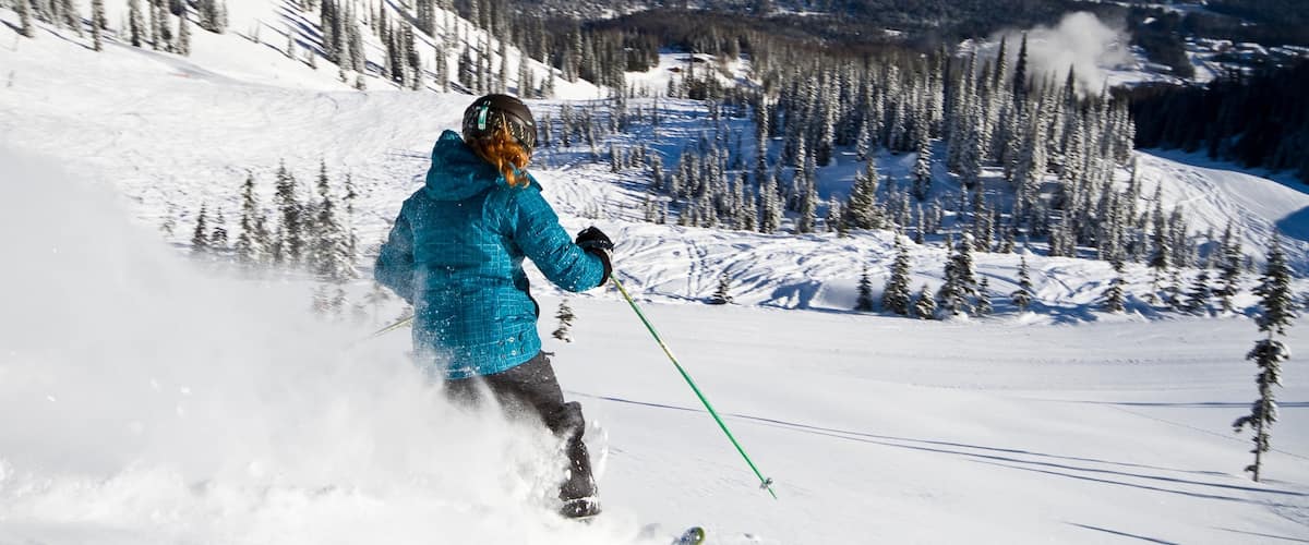 Fernie Alpine Resort featuring snow skiing and snow