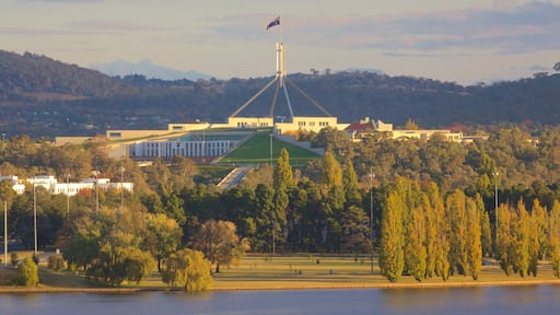 Parliament House montrant panoramas et bâtiment public